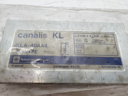 Telemecanique KLA-40AA4 Canalis KL Busbar Trunking System — Occasion