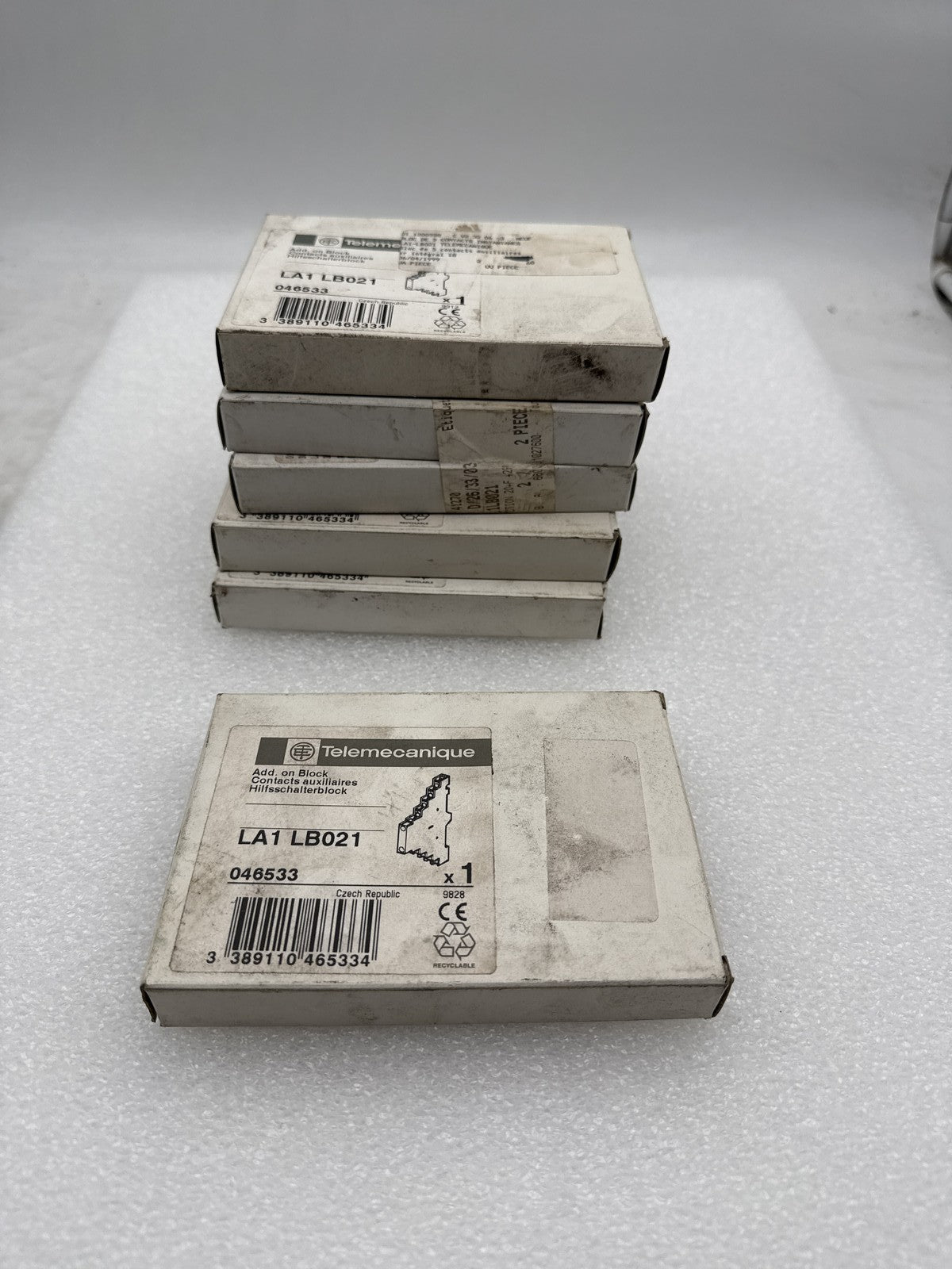 Bloc de contacts auxiliaires LA1 LB021 Telemecanique Neuf - KLR Automation