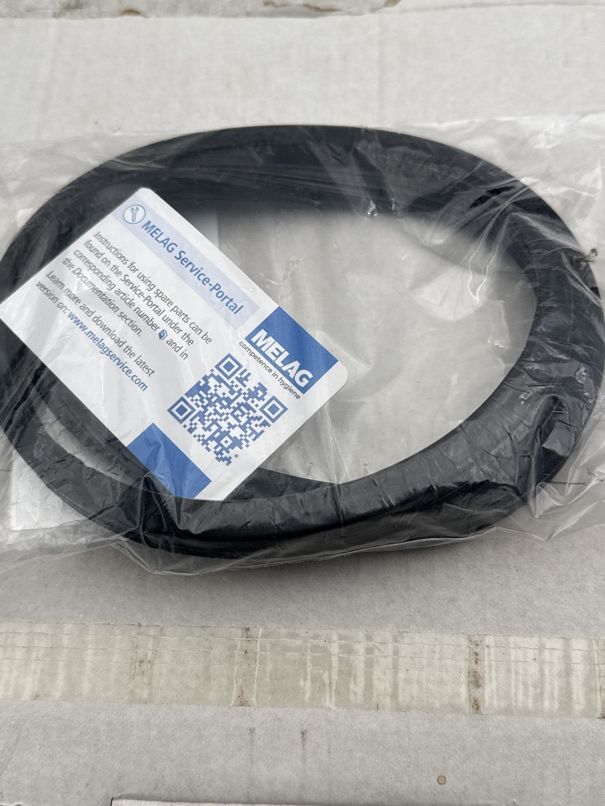 Joint de porte noir MELAG ME45160 pour équipements de santé K059 - KLR Automation