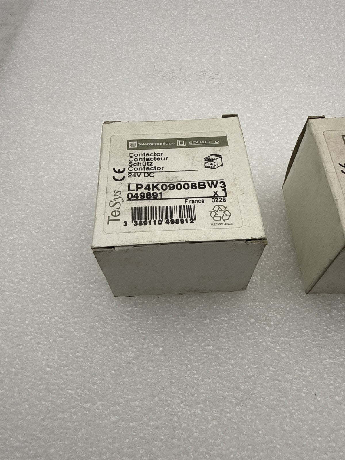 Contacteur 24V DC TeSys Telemecanique LP4K09008BW3 Équipement Professionnel - KLR Automation