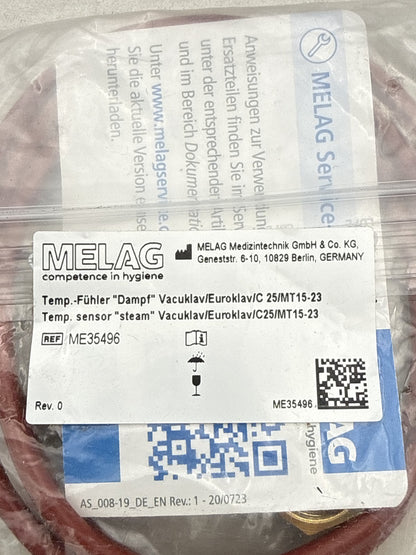 Capteur de Température Dampf pour Autoclave Melag C 25/MT15 - 23 K059 - KLR Automation