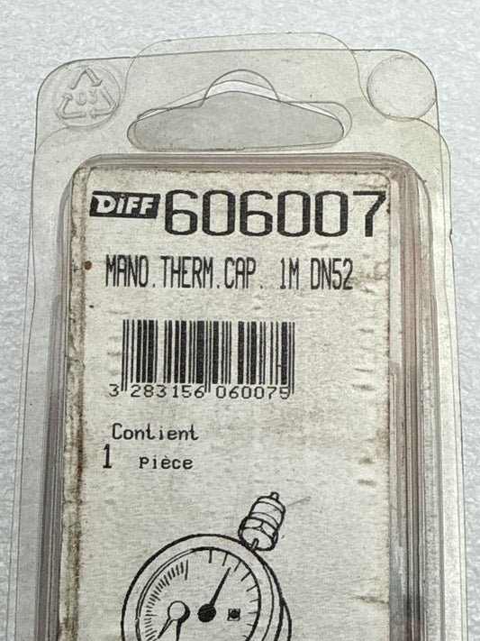 Manomètre thermique DN52 1M Diff 606007 - KLR Automation